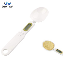 Electronic LCD Digital Spoon Weight Scale Gram Kitchen Spoon Scales, Tare Function Weighing Digital Spoon Scale-